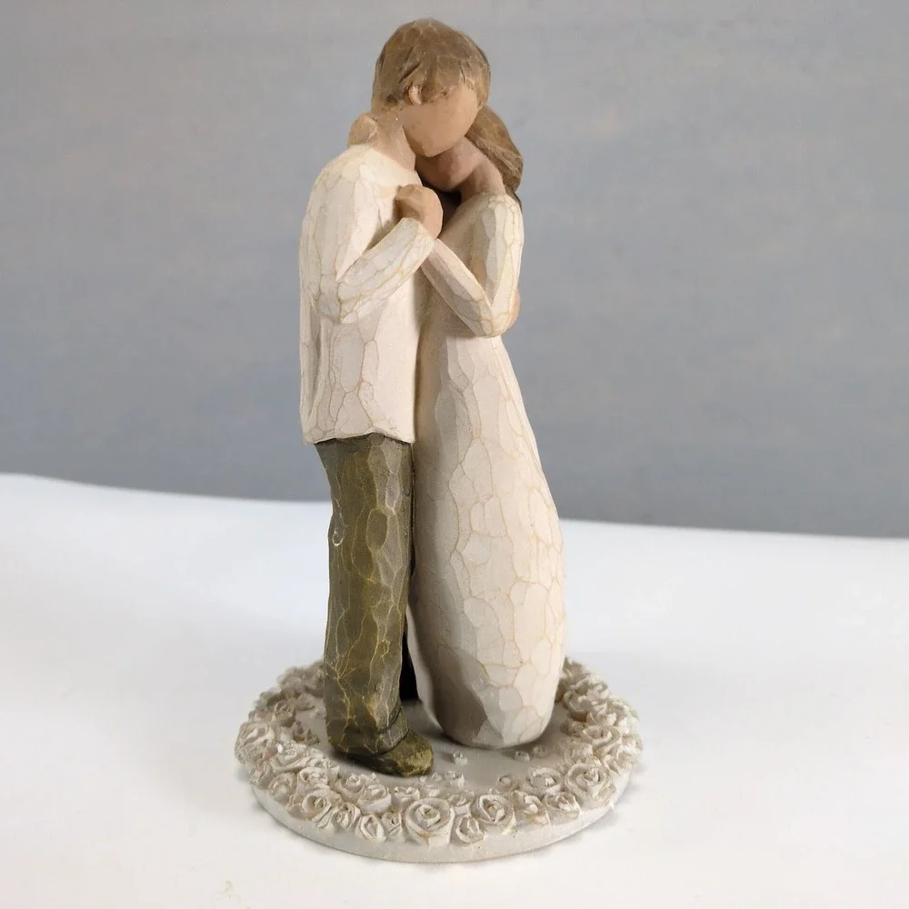 Willow Tree Promise Cake Topper Susan Lordi Wedding Couple Figurine 6.5